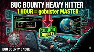 Bug Bounty Heavy Hitter: Master Gobuster in 1 Hour (Dir, Vhost, Fuzz, S3, DNS) #gobuster