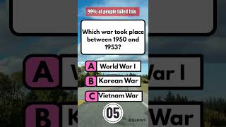 ​History Test! 📜 1950-1953: A, B, or C?Sub for daily brain tests! 🚀#History #Trivia #Quizora #usa