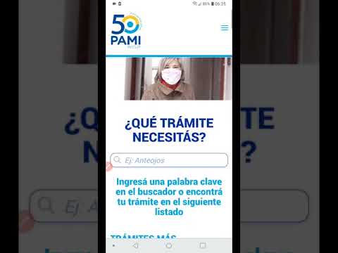 26. PAMI y MI PAMI (celu)