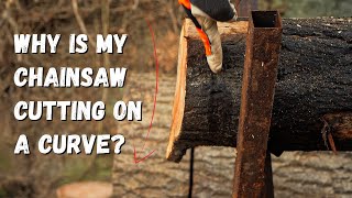 Why Is My Chainsaw Cutting Uneven on a Curve?