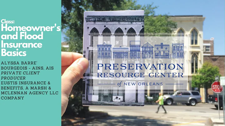 Homeowner's and Flood Insurance Basics with Alyssa Barre' Bourgeois of Eustis Insurance & Benefits