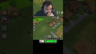 Minecraft RTS City Building: From Farm to Forest! #shorts