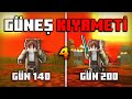 Minecraft'taki GÜNEŞ KIYAMETİNDE Hayatta Kalıyoruz... (bölüm 4)