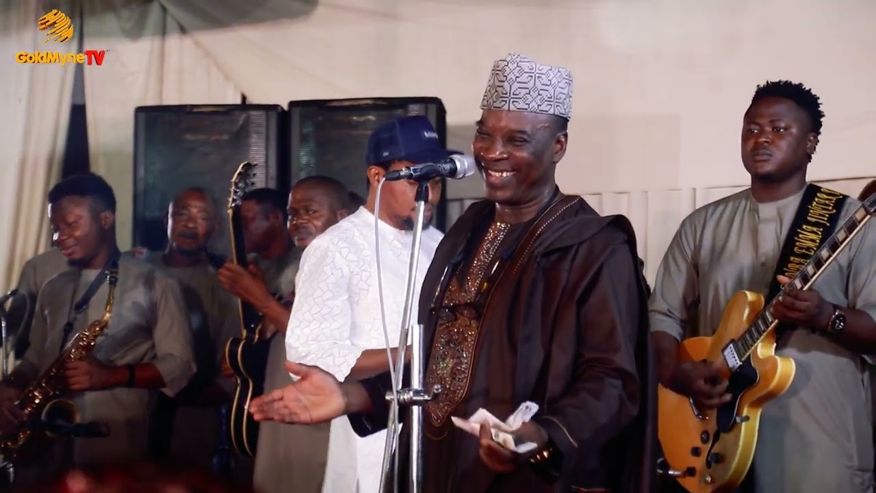 K1 DE ULTIMATE EULOGISES ELELE RUFFY WITH CLASS AT A TOP WEDDING RECEPTION IN LAGOS