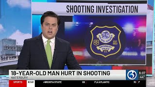 18-year-old Waterbury man shot, walks into hospital with non-life-threatening wounds