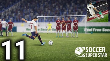 Soccer Super Star - Football Gameplay / Walkthrough Part 11 (IOS & Android Game)