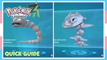 How To Evolve Onix Into Steelix *Link Trade Code* In Pokemon Legends ZA | Quick Guide