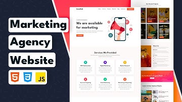 I Built a Digital Marketing Agency Website in 1.5 Hour