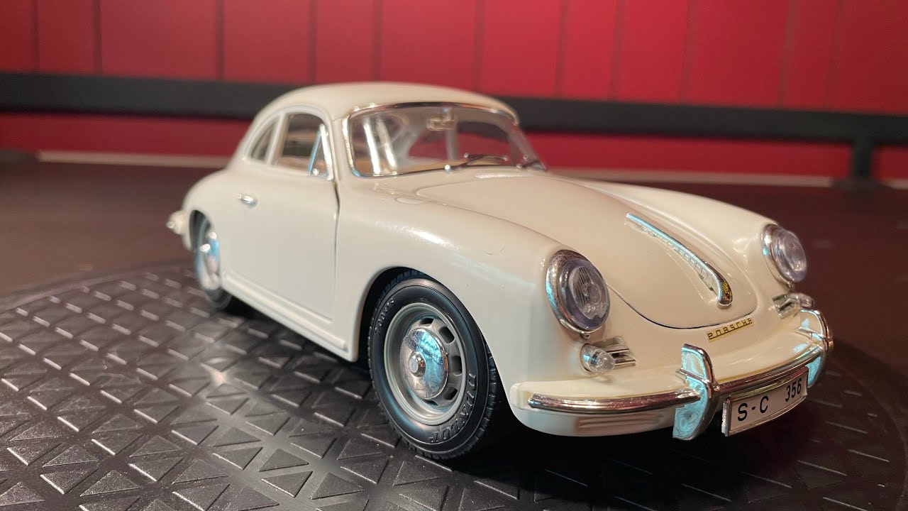 ★イタリア製★ブラーゴ ポルシェ 356 B クーペ 1961 1961 Coupe Porsche 356 B White Bburago 1:18 Diecast Made In