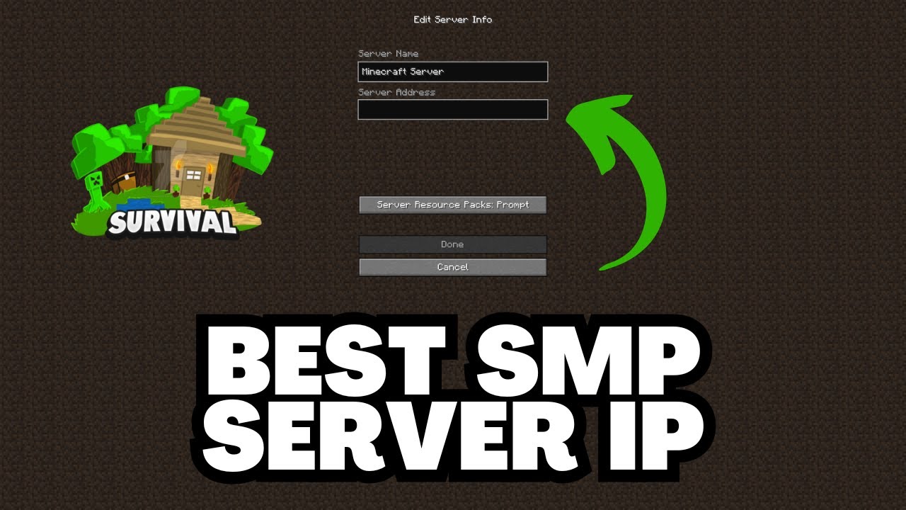 Best Minecraft SMP Server IP to Play with Friends - YouTube