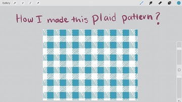 Creating a Plaid Pattern in Procreate - ArtSense Studios