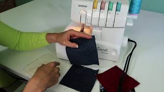 Brother 1034D Serger 32 Quilt as You Go