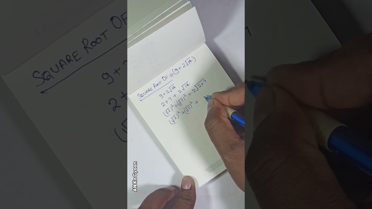 What is the square root of 9 + 2√14?