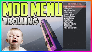 GTA 5 Online: "KID CRIES - Mod Menu Trolling
