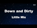 Down Dirty Little Mix Karaoke No Guide Melody Instrumental mp3