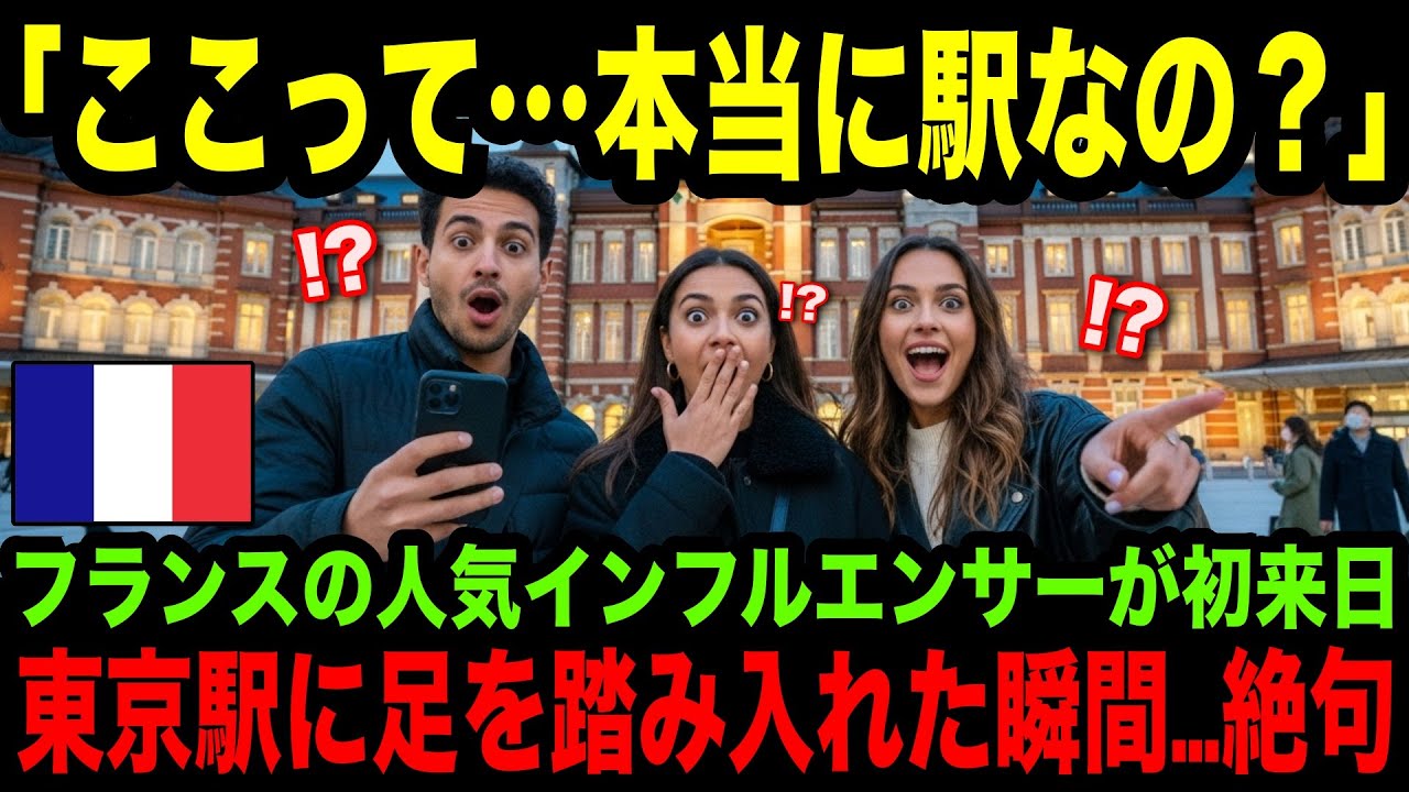 【海外の反応】「ただの古い駅」…そのはずが、フランス人インフルエンサーが涙した東京駅の真実とは？