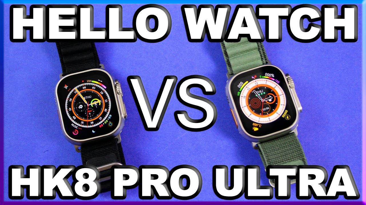 REAL vs FAKE: Apple Watch Ultra VS HK8 Pro Max Ultra Smartwatch: Is This  The BEST COMPARISON YET??? 