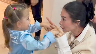 Amila Sabine's bonding with her mommy Heart Evangelista 🫶 so cute Amila ✨