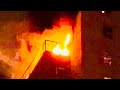 FDNY BOX 2578 ~ FDNY BATTLING A 10-77 HIGH RISE FIRE ON OGDEN AVENUE IN HIGHBRIDGE AREA OF THE BRONX