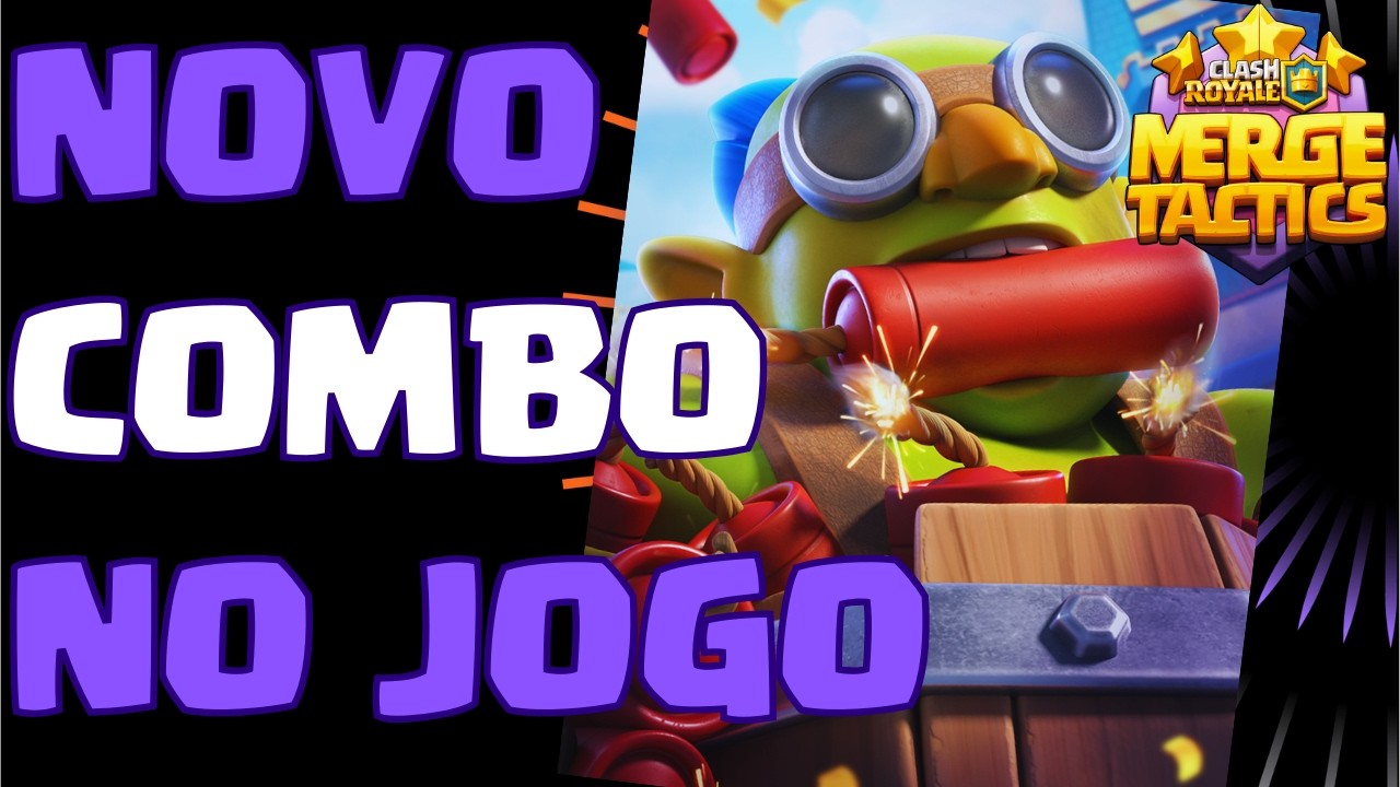 😮 TESTEI O NOVO COMBO DO COMBINAÇÕES TÁTICAS E ME SURPREENDI! - Clash Royale Merge Tactics
