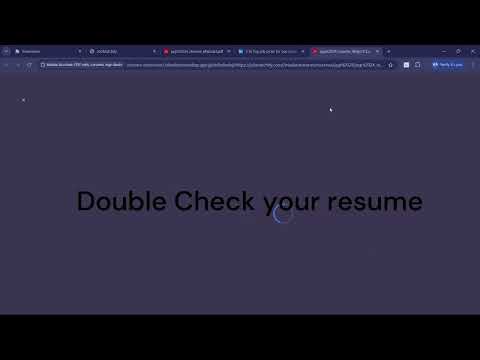 JobMatchify video preview 2