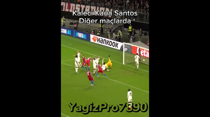 Frankfurt kalecisi Kaua Santos ☠️