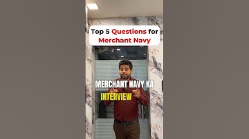 Merchant Navy Interview Top Questions asked #interview