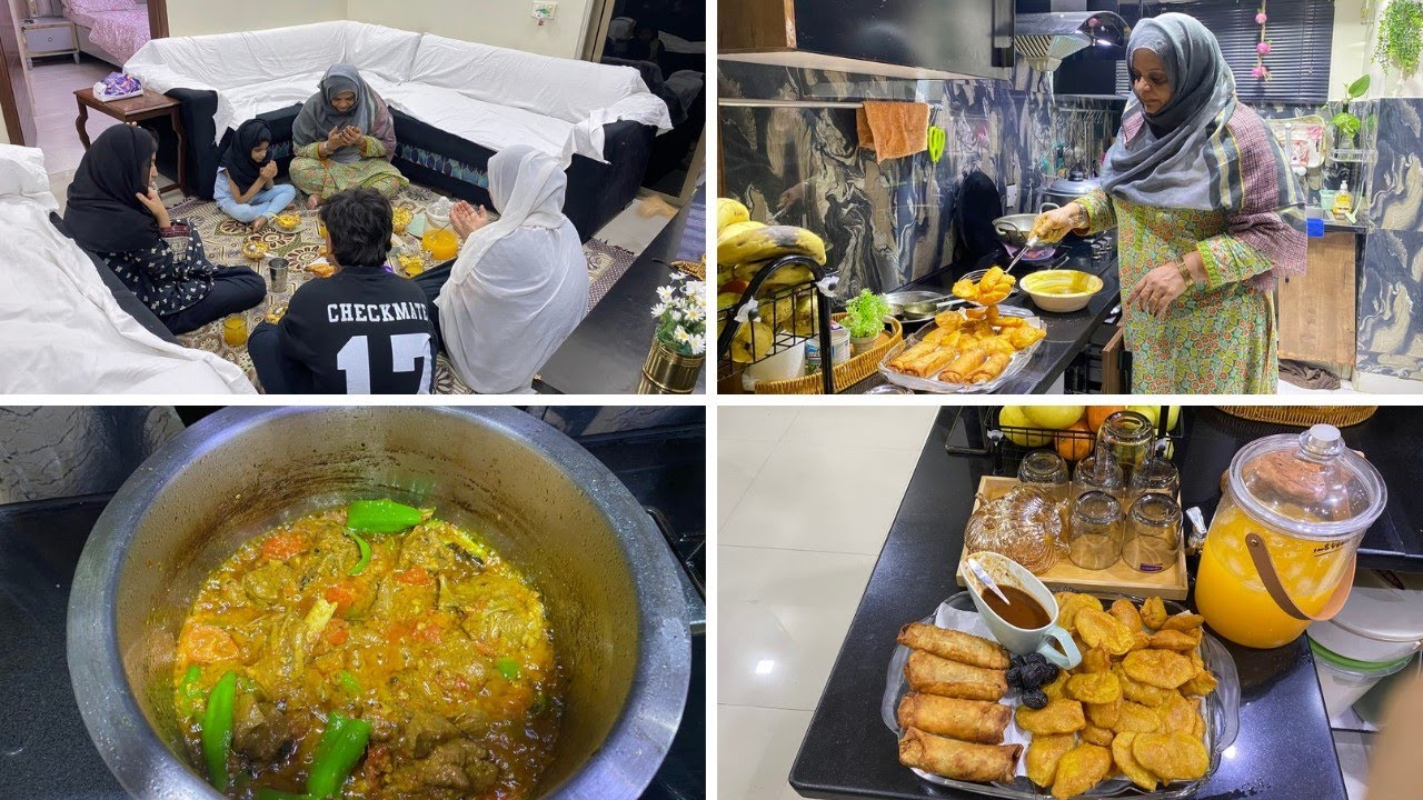 Aj dubara khany mein bacho ke Waja se qeema banaya 