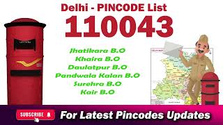 Daulatpur Delhi Pin code 110043 Daulatpur Pin code