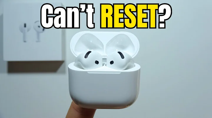 How to Fix Can't Reset AirPods 4?