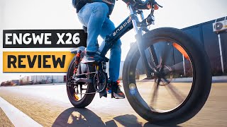 Dual Battery & Dual Suspension Fat Tire E-Bike for the Masses: ENGWE X26 Review