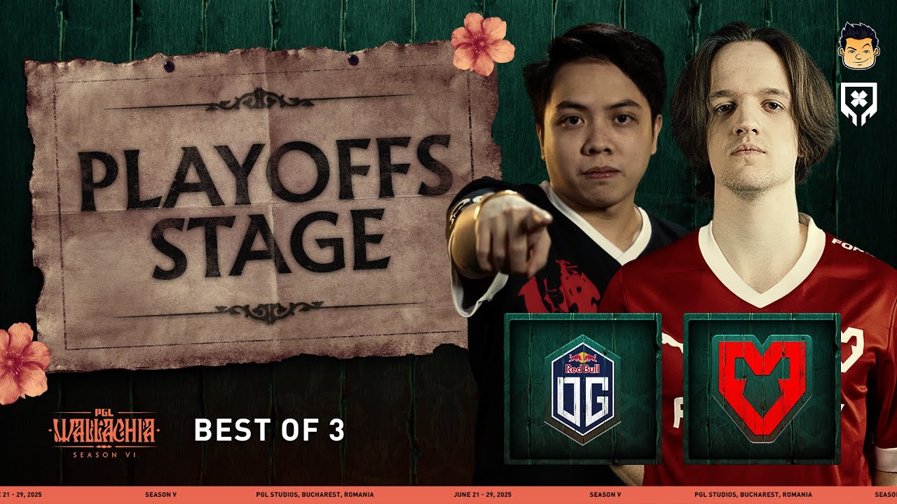 Full Game: OG vs Mouz Esports - Game 2 (BO3) | PGL Wallachia Season 6 - Playoffs