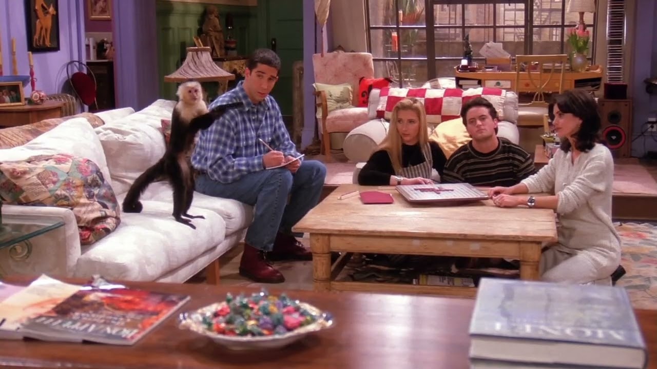 "Water, Water, Every Hare!", but it's "Friends" (Polish dubbing)