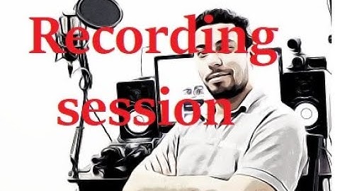 Strings recording session