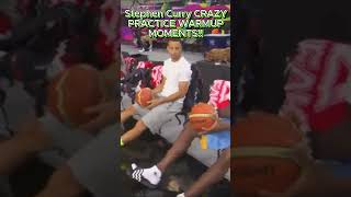 Stephen Curry CRAZY PRACTICE WARMUP MOMENTS!! #steph #stepcurry #basketball #nba #stephencurry