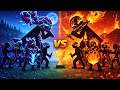 Vamp Stickman Vs Pyroblaze Stickman Stick War Legacy Costume Tournament 