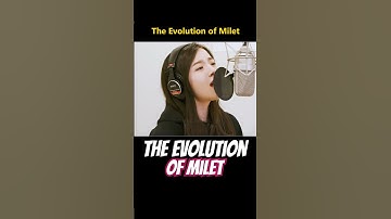 The Evolution of Milet#milet #AnytimeAnywhere #KizunaNoKiseki #anison #Jpop #animeost #日本の音楽 #ミレイ