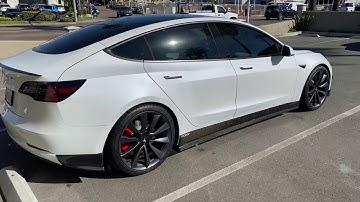 Tesla Model 3 Performance Eibach Springs + Blox 15mm/20mm Spacers