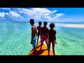 Tuvalu remote pacific islands by drone   beautiful journey to the outer atolls