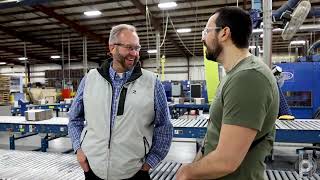Today we visited a packaging facility, the Royal Group TRG in Marion OH