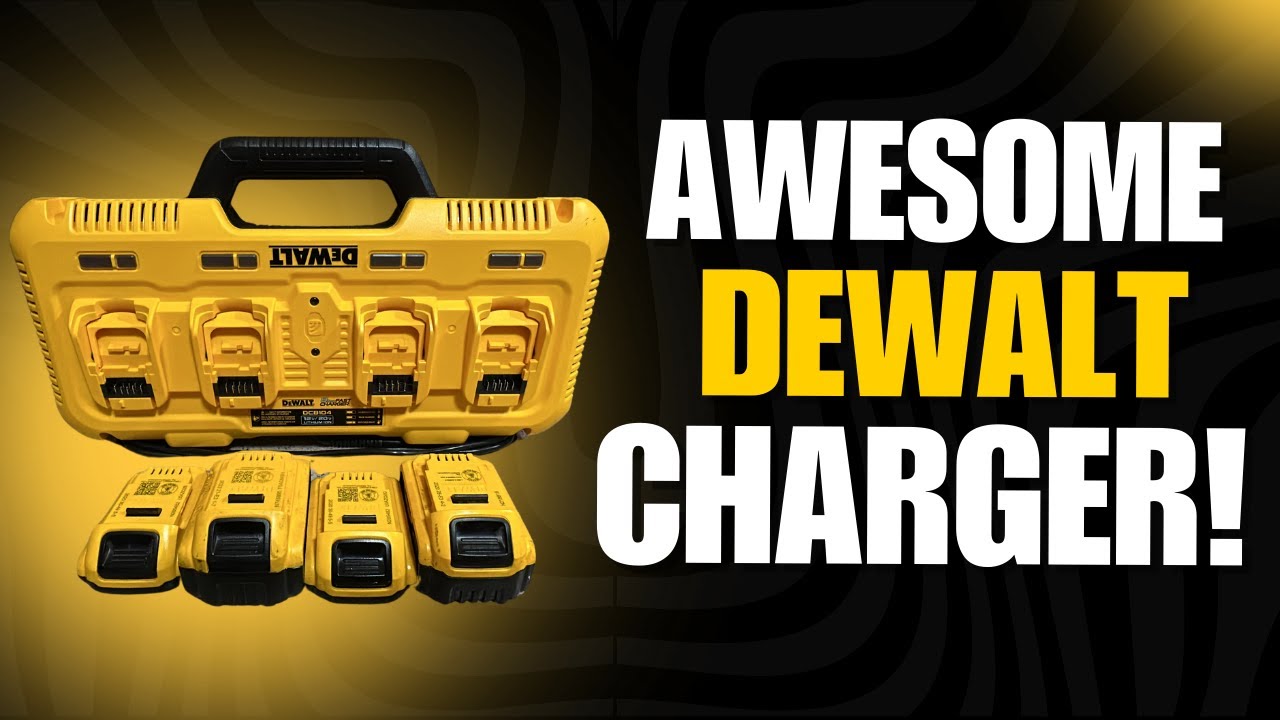Быстрозарядное устройство DEWALT DCB104 — необходимая вещь для профессионалов?
