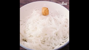 Ngon ngất ngây BÚN MỌC SƯỜN chuẩn hương vị miền Bắc