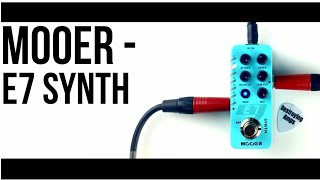 MOOER E7 Synth エフェクター 値下げ！ E7_MOOER Audio