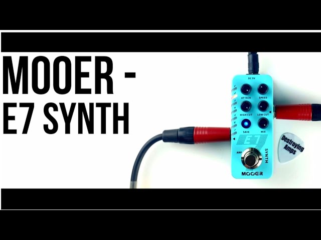 MOOER - E7 SYNTH - YouTube
