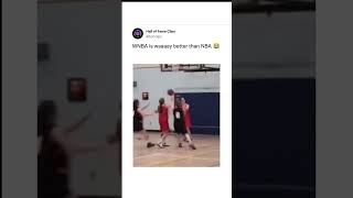 WNBA is better than NBA 💀 #basketball #nba #shorts #memes