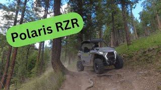 Polaris RZR and 4 wheeler ride Blue Mountain Montana