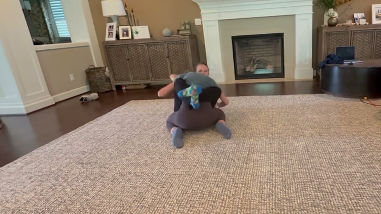 Jenn and Kayla Sparring bjj