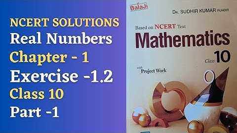class 10/ Exercise 1.2/Shri Balaji Publications/check the description below 👇/NCERT/Real Numbers