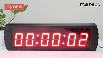 【Ganxin】3 inch 6 digits timer with countdown function
