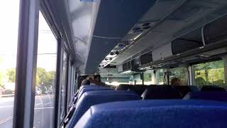 NJT On board 2020 MCI D4500CT 20033 On the 197 To New York